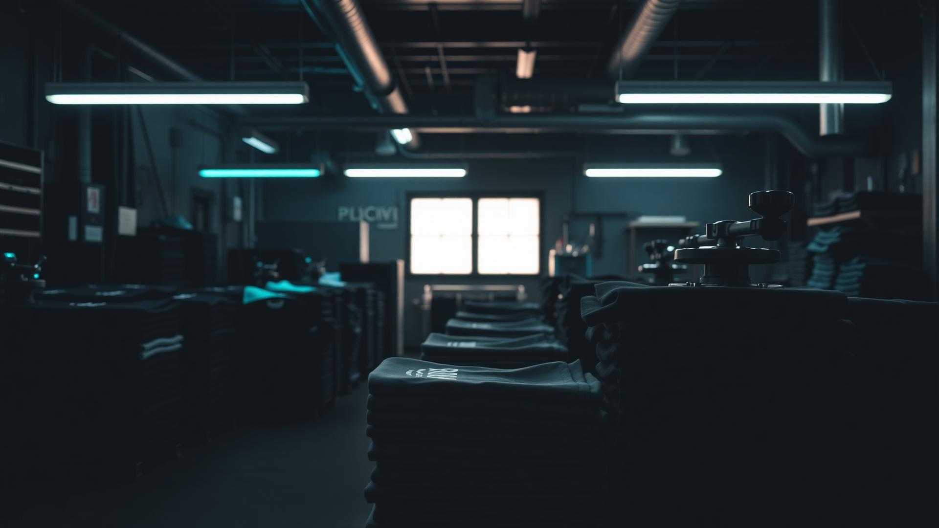 Inside the NikNak print shop
